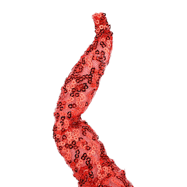 Sequin Faceless Gnome Dukke Faceless Julemand Dukke Julepynt Julevinduespynt Hjem Rød L