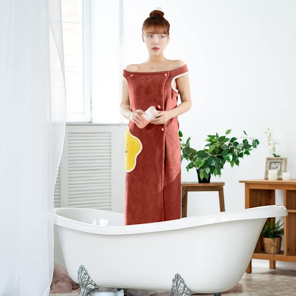 Myk og koselig badekåpe i mikrofiber for kvinner