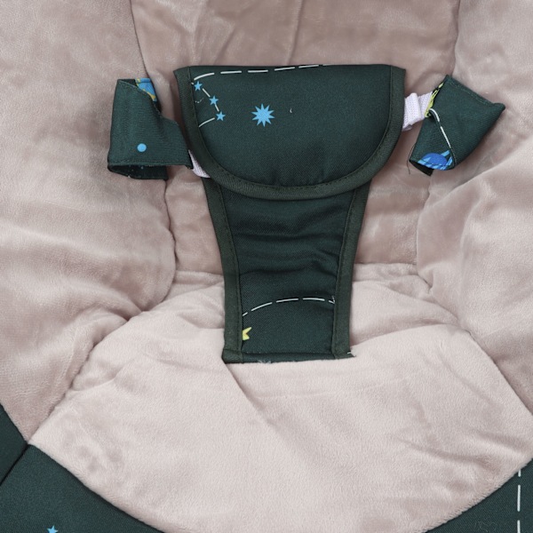 Smart Baby Gynge Folding Avtakbar 4 Moduser Bluetooth Musikkhøyttaler Elektrisk Gynge med Fjernkontroll