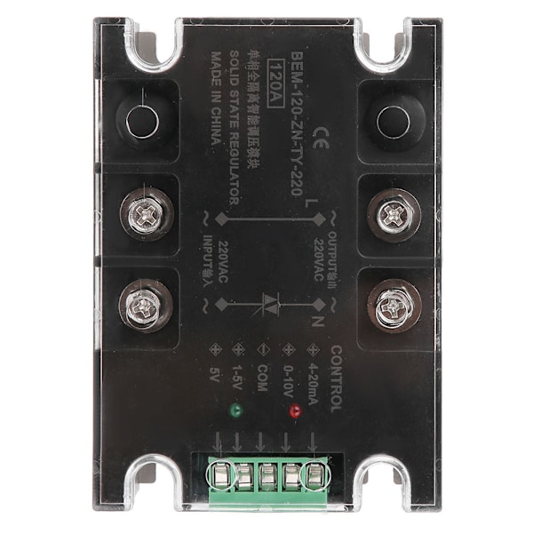 BERM Solid State Relæ Elektrisk Enfase Fuldt Isoleret Intelligent DC Spændingsstyring BEM-120-ZN-TY-220