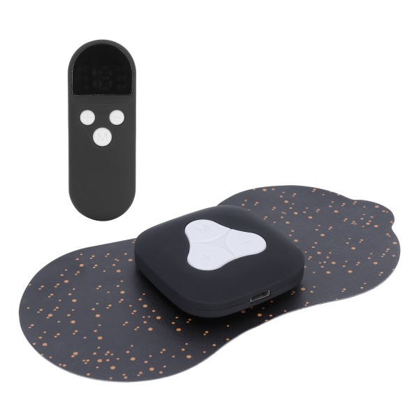 LED Massage Paste Pad USB Elektrisk Pulse Massager med fjärrkontroll