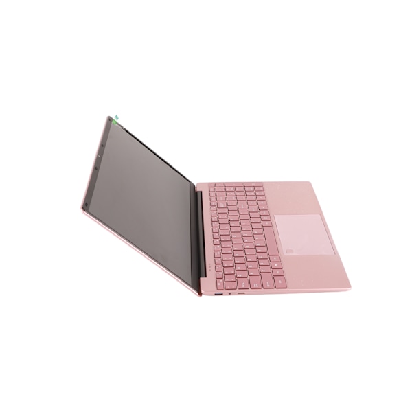 Rosa Laptop 15,6 Tum IPS-Skärm Quad Core CPU 16GB RAM 512GB ROM Fingeravtrycksläsare Laptopdator 100‑240V 16 RAM+512G ROM EU-kontakt