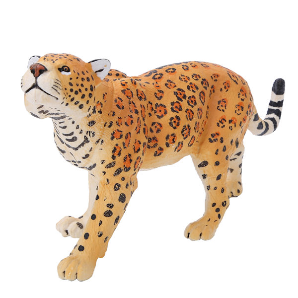 Børn Emulational Zoo Dyr Leopard Legetøj Plastik Vildt Dyr Dukke Uddannelsesmæssige Legetøj