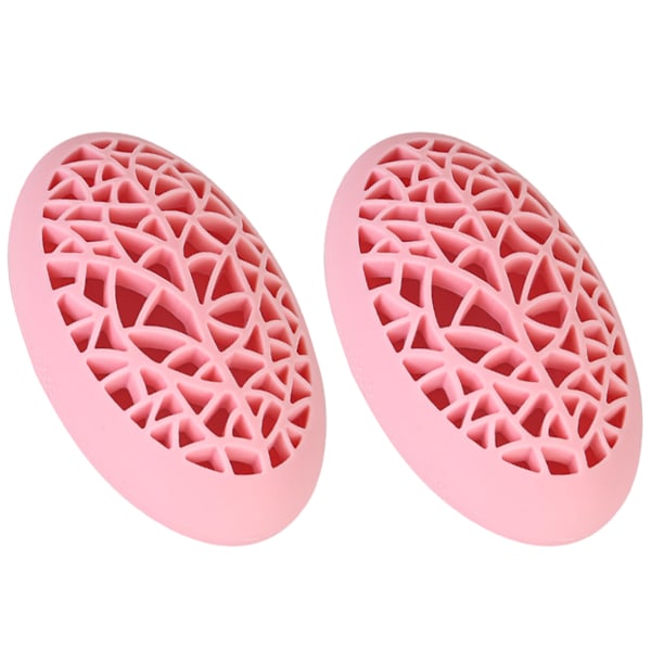 2-pack Silikon Makeupborsthållare, Multifunktionell Borsthållare för Torkning, Kosmetisk Förvaringslåda, Skrivbordsorganisatör för Målarpensel, Kontorsmaterial