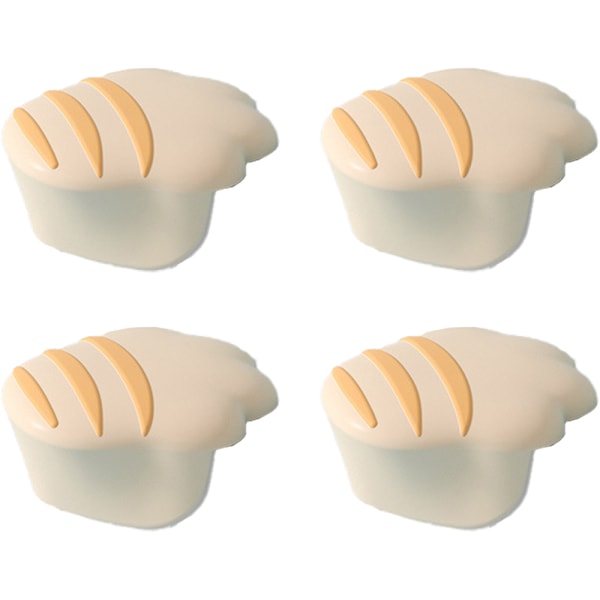 Hörn skydd för bebis, 4-pack silikon bords hörnskydd, Säker & Mjukt barnsäkring hörnskydd