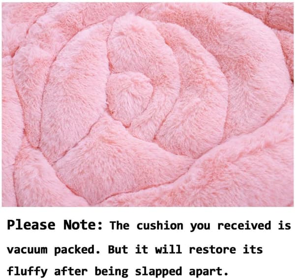 Soft Pink Seat Cushion Pillow Relieves Spinal, Sciatica, and Tailbone Pain Relief Cushions (Pink)