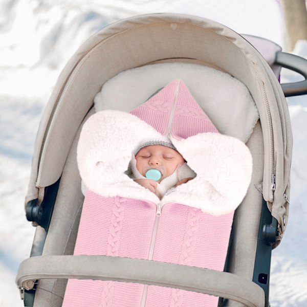 Babyfilt för swaddling, multifunktionell sovsäck för bebisar