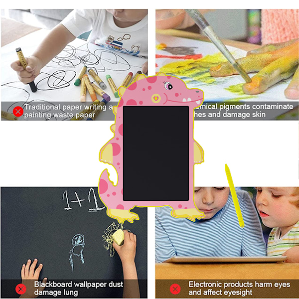 Lasten Piirustuslevy, Pyyhittävä Toistuvasti Käytettävä Graffiti-Kirjoitus Tabletti