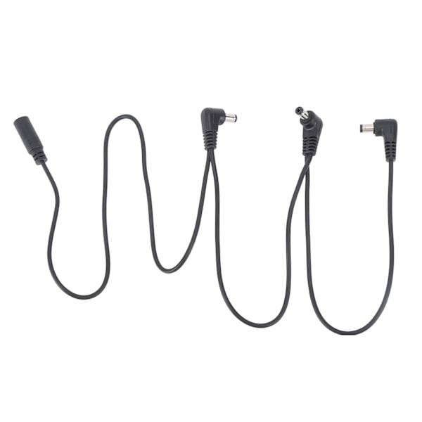 Gitarpedal Strømforsyningskabel 1 til 3-veis PVC Kobberkjerne Støyisolasjon Effektpedal Strøm Adapterledning
