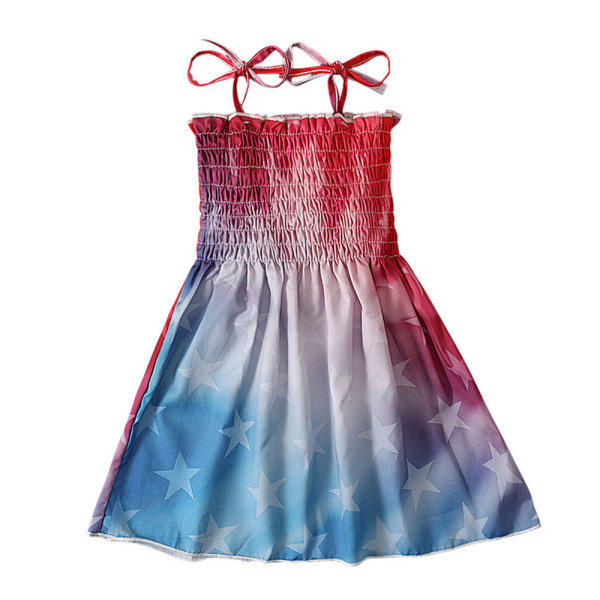 Toddler Baby Girls 4 juli Outfit Independence Day Dress