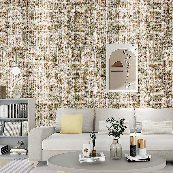 Texturerad Tapet Självhäftande Tapet för Väggar Präglad Tapet för Sovrum Tjock Tapet för Texturerad Vägg Vattentät Klibbig Vinyl