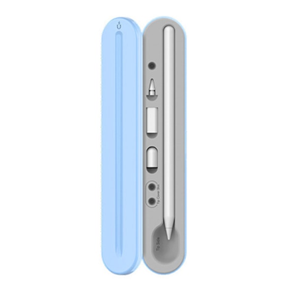 Kompakt Magnetisk Etui Holder Hård Opbevaringsboks kompatibel med Apple Pencil 2. generation/1. generation