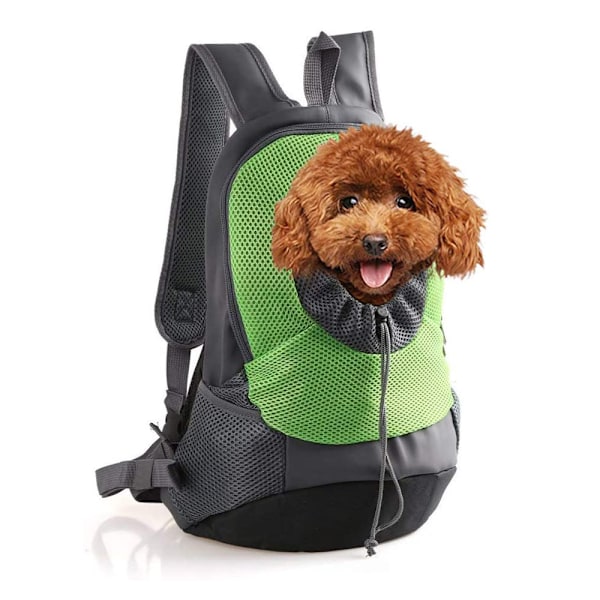 Kæledyrsbærer Rygsæk, Hund Kat Frontpakke med Åndbar Hoved-Ud Design til Små Mellemstore Hunde til Rejser Vandreture Udendørs