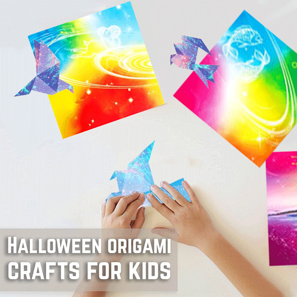 Stjernehimmel Origamipapir 100 Ark 6 tommer Kvadrat Forskjellige Farger på Begge Sider Håndverk Origamipapir Kunst