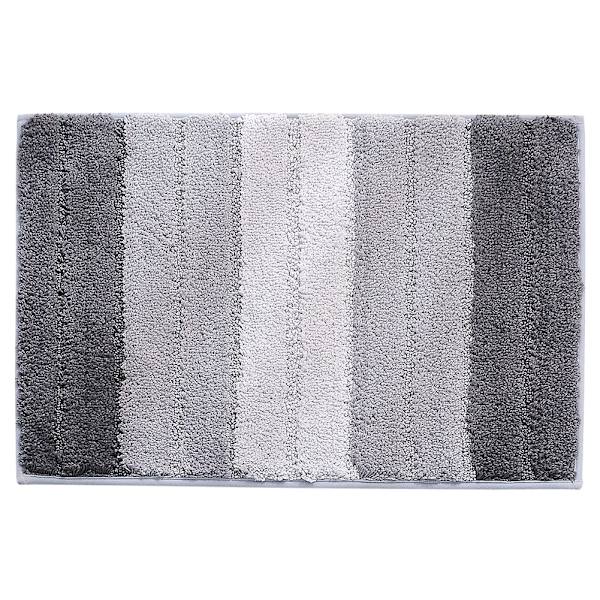 Superfin Fiber Halkskyddande Vattenabsorberande Halkskyddsmatta Badrum Vardagsrum (Gradienterad Grå)