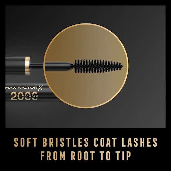 Max Factor 2000 Calorie Mascara Svart - För Stora Ögon
