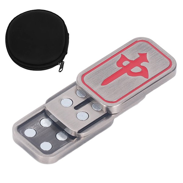 Metallisk Push Slider Leksak för Avkoppling och Stressreducering - Mahjong Push Slider Leksak för Vuxna