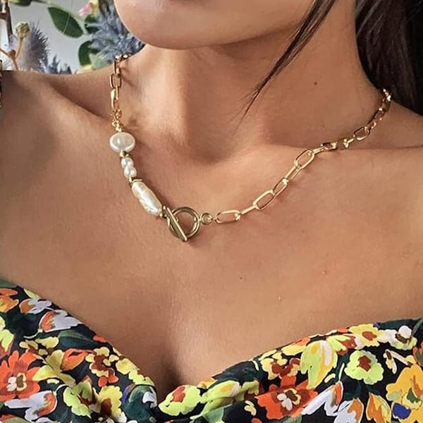 10 meter ovalformad gemkedja, bred platt smyckeskedjelänk för gör-det-själv-armband för kvinnor