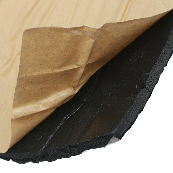 10mm Tyk Bil Lyd Dæmper Foldbar Vandafvisende Brandhæmmende Støjreduktion Bil Lyd Dæmpende Måtte Bil Lyd Dæmper 40x100cm