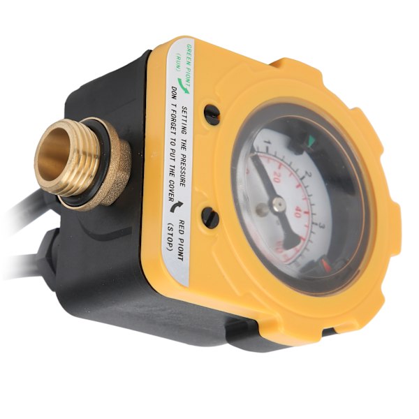 Vandpumpetrykregulator Automatisk Elektronisk Justerbar Afbryder E06‑1500 30AUS Stik AC110V