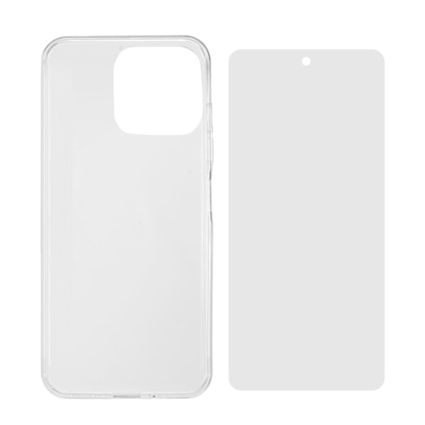 6,6 tum 4G Smartphone för Android 13 8GB 256GB Ultra Tunn Upplåst Mobiltelefon 8MP 24MP Dubbla Kameror med Vita Bluetooth Hörlurar 100‑240V Svart US