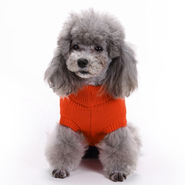 Hundeautumn- og vintertøj varm og behagelig kæledyrsweater