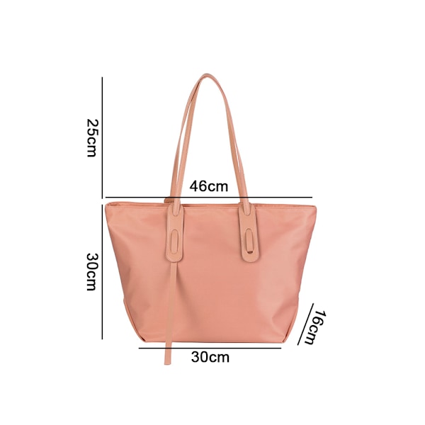 Dametasker Mode Stor Kapacitet Rummelig Taske Kvinders Crossbody Pung Mode Håndtaske Top Hånd Satchel