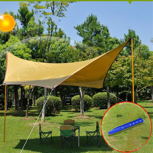 Snø- og sandteltplugger - Aluminium teltplugger teltnagler Lett for camping fotturer backpacking