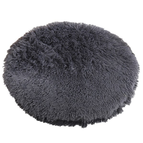 Plush dyrematte for katt Teddy Pomeranian liten kennel hundematte rund