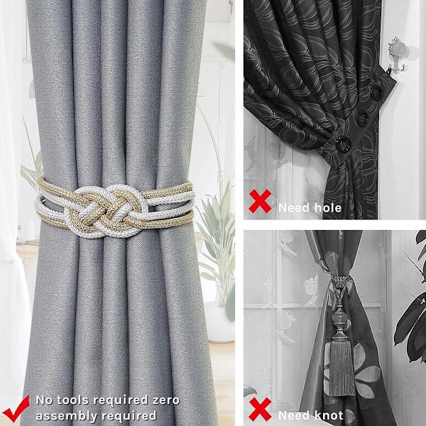 2 kpl Verhotarrat Nordic Simple Style Vahva Magneetti Beige+White