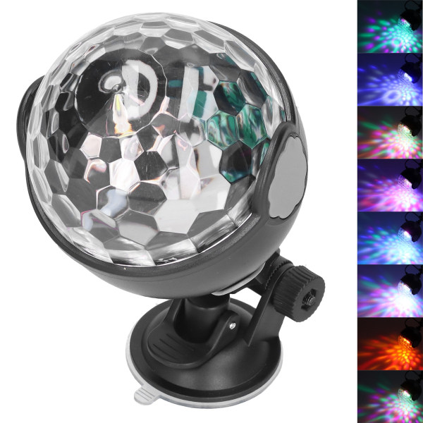 Stemmebetjent LED-Scene Lys 7-Modes USB-Drevet RGB Flood