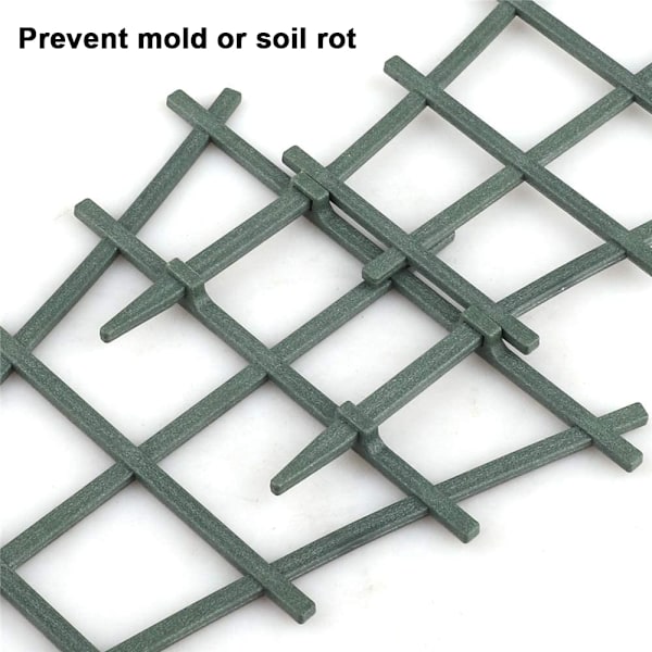 Blomkruka-Spaljé, Spaljé för Inomhusväxter, Mini Växt Spaljé DIY Trädgård Växtstöd, Överlagrat, Klätter Spaljé Blomstöd för Krukväxter