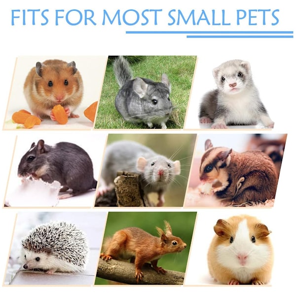 Hængekøje til små kæledyr, Ferret Bunkbed Hængekøje Bur Legetøj til Hamster