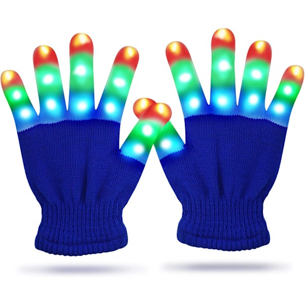 Barne-LED-fingerlys Hansker Kule Morsomme Leke for Barn - Gaver til Barn