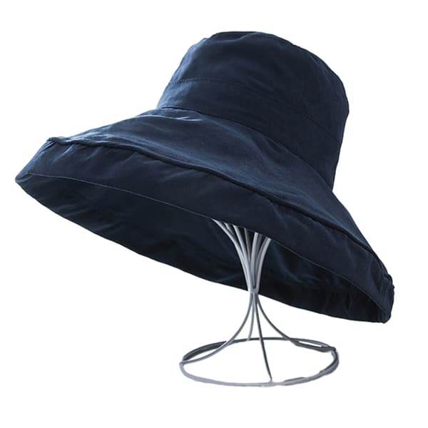Ensfarget fiskehatt Sammenleggbar Fasjonabel Sommerhatt for Pendling deep cerulean