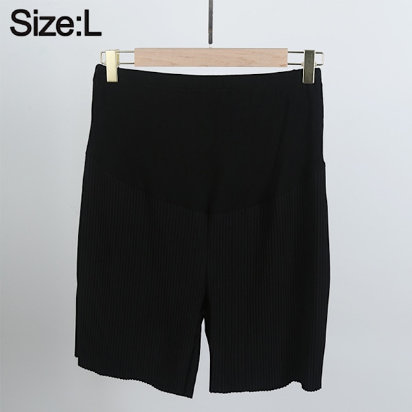 Maternity Shorts för Kvinnor - Över-Mage Stöd, Andningsbara Shorts