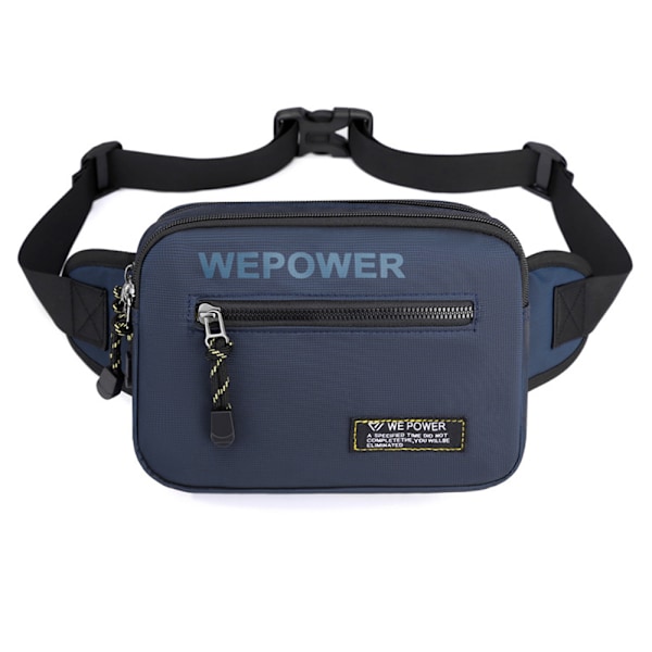 Midjeväska för Kvinnor och Män, Crossbody Midjeväska, Bältesväska med Justerbar Rem, Trendig Midjeväska