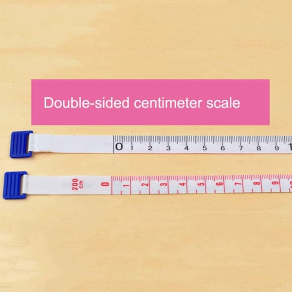 Mini sött 2 meter måttband för kläder och kroppsmått