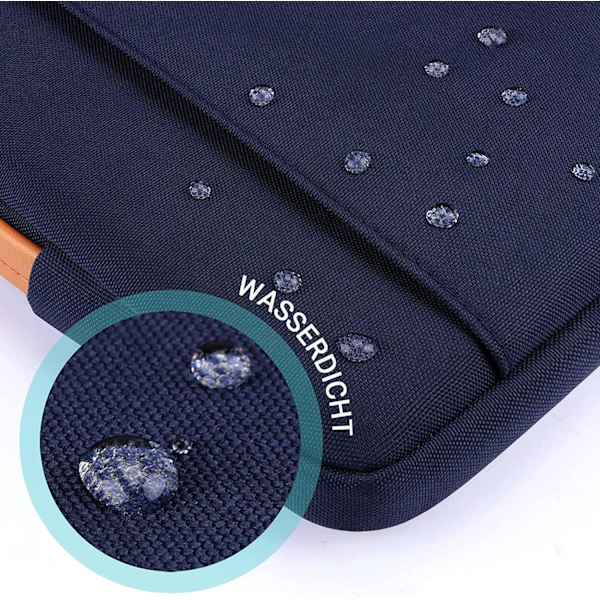 13 tommer laptop taske sleeve til 2018-2022 MacBook Air 13 M1 M2, 2016-2022 MacBook Pro 13 M1 M2, 12.3 Surface Pro X/8/7/6/5, Dell XPS 13, HP Envy 13,