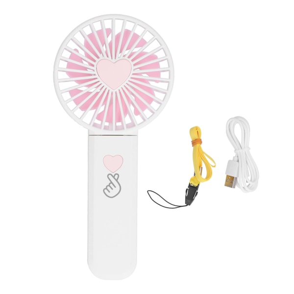 Mini Fan USB Rechargeable Portable Handheld Fan Large Wind Fan