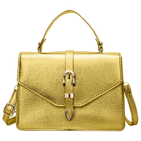 Justerbar axelrem Crossbody-väskor Crossbody-väskor för kvinnor Läderaxelväska Cross Body-väska med handledsrem