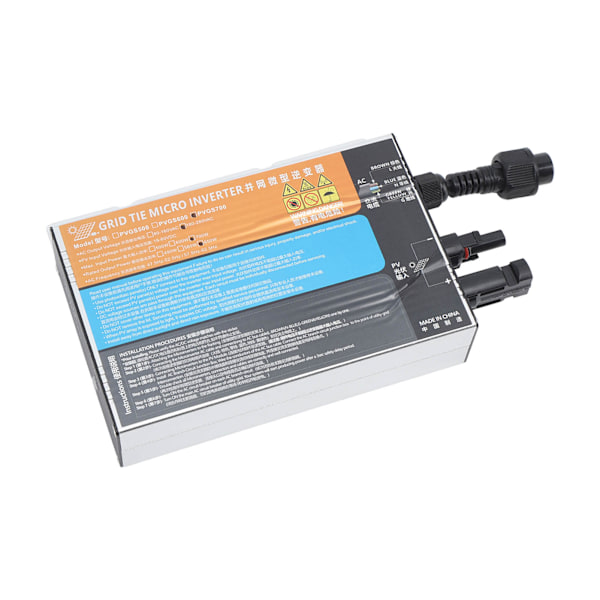 PVGS Solcelle Nettilsluttet Mikro Inverter 700W Ren Sinus Bølge Spænding Strøm Temperaturbeskyttelse AC220V