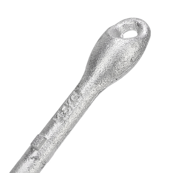 Universal Bådanker Foldbar Grapnel af Kulstofstål 1,5 kg/3,31 lb med 20 m Tov til Marine