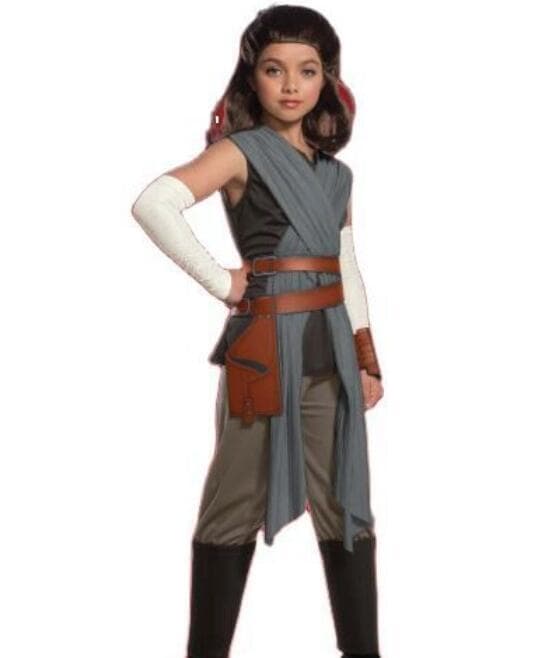 Star Wars Rey Halloweenkostume til piger L