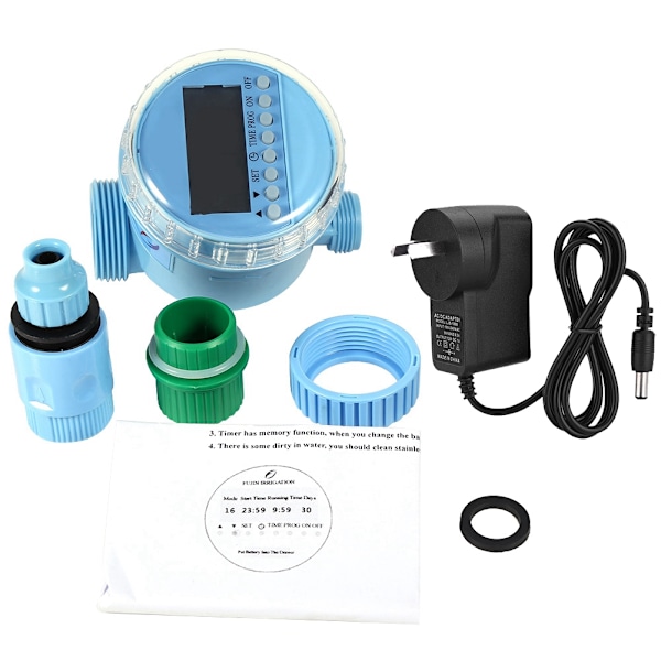 AC Garden Automatisk Vandbesparende Vandingsstyring LCD Digital Vandingstimer AU Stik 220V