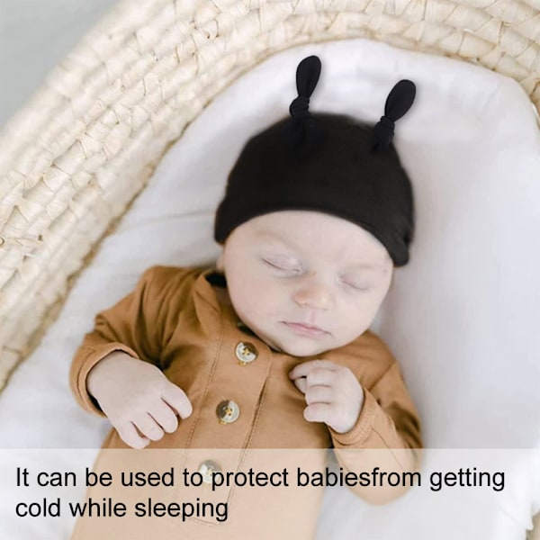 6 par Newborn bomullsbabyvantar Klösfria vantar Neutral stil Newborn vantar för pojkar och flickor 0-6 månader gamla