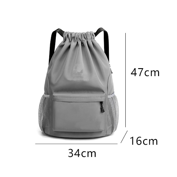 Ryggsäck med dragsko Gym Bag Sackpack String Sack Pack Bags