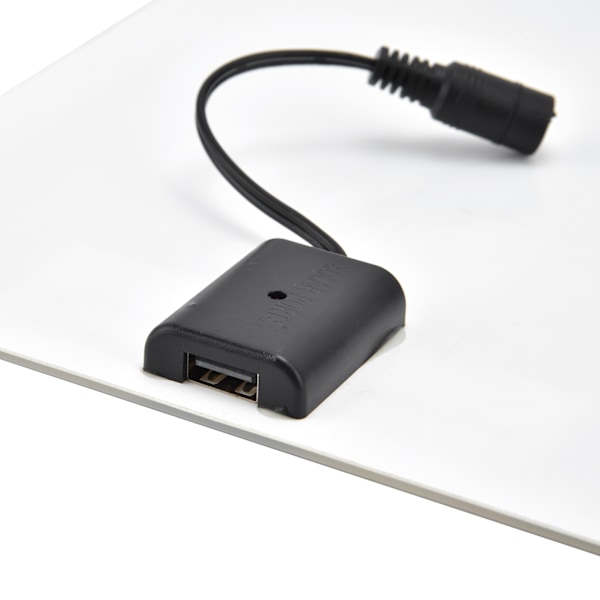 10W Aurinkopaneelilaturisetti 60A Ohjaimella Kaksois-USB-Naisliittimillä RV:lle, Veneille, Lentokoneille, Satelliiteille