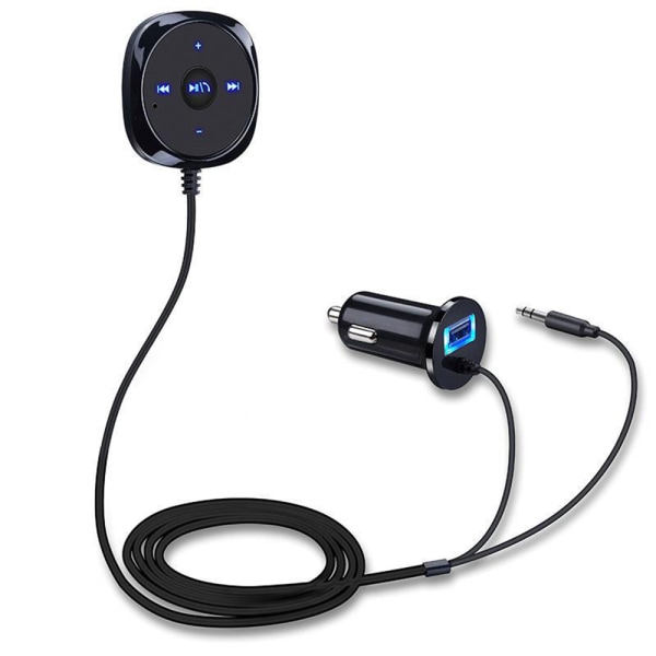 Bluetooth FM-sändare för bil trådlös radioadaptersats