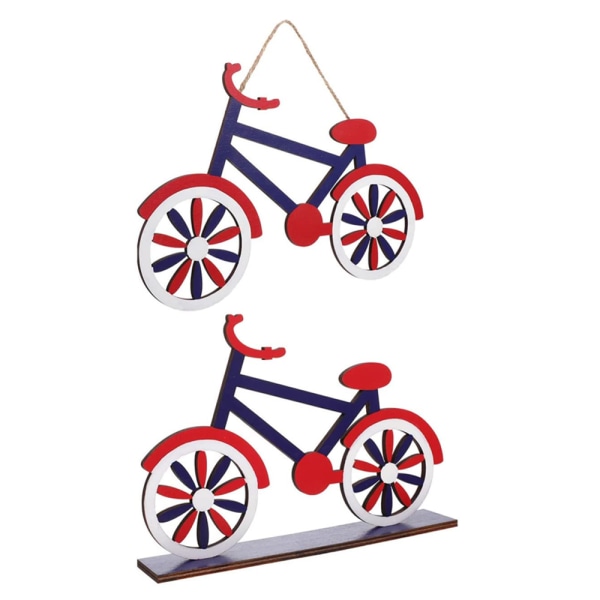 2st 4:e juli Dekorationer Cykelhängande skylt Patriotic